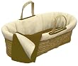 Tadpoles Organic Waffle Terry Moses Basket Set - Chocolate Tadpoles Organic Waffle Terry Moses Basket Set - Chocolate