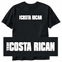 T-Shirt Black " True Costa Rican " Costa Rica Country