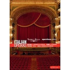 Italian Operas: Il Barbiere di Siviglia/La Traviata/Tosca/Andriana Lecouvreur