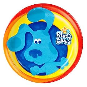 Party Supplies - Blue's Clues 9 Dinner Plates (8) by Birthday Express
