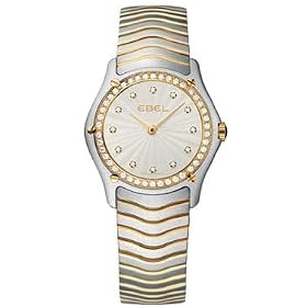 Ebel Classic Two-Tone Bracelet Diamond Bezel Ladies Watch 1256F24.16925 by Ebel
