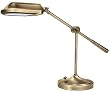 Verilux Heritage Natural Spectrum Deluxe Desk Lamp, Antiqued Brushed Brass Verilux Heritage Natural Spectrum Deluxe Desk Lamp, Antiqued Brushed Brass