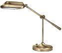 Verilux Heritage Natural Spectrum Deluxe Desk Lamp, Antiqued Brushed Brass