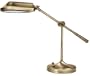 Verilux Heritage Natural Spectrum Deluxe Desk Lamp, Antiqued Brushed Brass