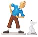 Tim und Struppi, Kunstharzfigur, Tim und Struppi, ca. 19cm