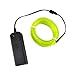RioRand Neon Light,EL Wire Lights,Glowing Strobing Electroluminescent Light w/Battery Pack for Parties Halloween Decoration(5M/15ft)