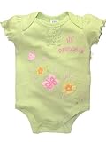 Lil Princess 2-Sided Short Sleeve Onezie by Baby Essentials