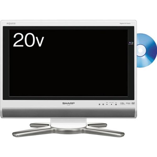 【エコポイント対象商品】 SHARP 液晶20V型地上・BS・110度CSデジタルハイビジョン液晶テレビ AQUOSホワイト系 LC-20DX1W