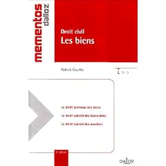 Droit civil - Les biens