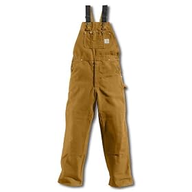 Carhartt Men's Duck Bib Overall Unlined - Made in USA