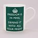 Freedom Is In Peril Mug