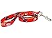 Dutch Dog Amsterdam Fashion Dog Leash, 5-Feet, Ruby Harvest