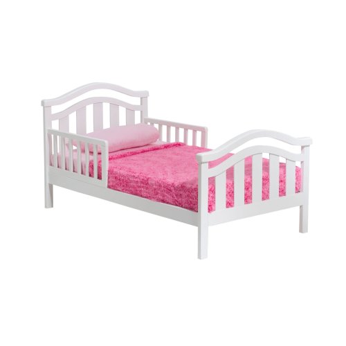 Childrens Toyshop  Toys : Delta Children's Products San Tropez Wooden Toddler Bed in White