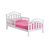Delta Children's Products San Tropez Wooden Toddler Bed in White