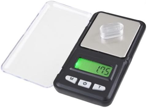 200g/0.01g Mini Digital Pocket Professional Scale Black