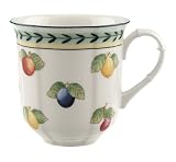 Villeroy & Boch French Garden Fleurence 10-Ounce Mugs, Set of 6