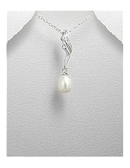 CZ Pendant Necklace In 92.5 Sterling Silver