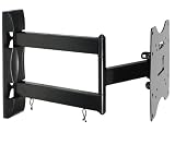 Invision® TV WALL MOUNT BRACKET - NEW SLIM LINE DESIGN - WITH CANTILEVER ARM TILT & SWIVEL FOR SAMSUNG, SONY, PHILIPS, TOSHIBA, PANASONIC, LG etc. 26, 32, 37, 40, 42, 46, 47, 50, 52, 55 INCH LED LCD PLASMA SCREENS (MAX VESA 400 x 400)