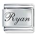 Name Ryan Italian Charms Bracelet Link