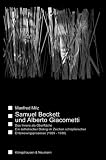 Samuel Beckett und Alberto Giacometti