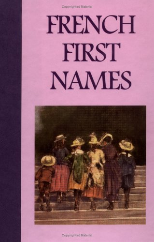 French First Names under Etymology in The Books Store