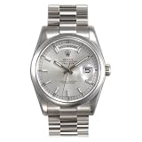 Rolex Oyster Perpetual Day-Date 18kt White Gold Mens Watch 118209-SSP by Rolex