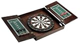 Halex 64733 Cambridge Bristle Dartboard Wood Cabinet Set