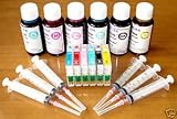 Compatible Refillable Cartridges and Refill Dye Ink for Epson Printers 1400