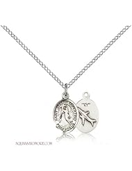 St. Joseph of Cupertino Small Sterling Silver Medal