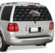 Jacksonville Jaguars Rear Window Film - Football Sports Merchandise