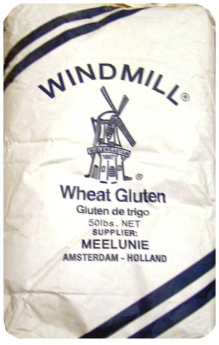 Vital Wheat Gluten Concentrate - Bulk 50 Pound Bag by Pizza Bagels