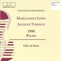 98 ロン・ティボー国際音楽コンクール・ライヴ