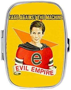 Rage Against The Machine custom useful pill Box Medicine Tablet Holder round Home Decor Metal Box