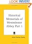 Historical Memorials of Westminster Abbey, Part 1
