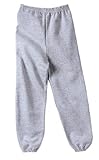 NEW Port & Company - Youth Sweatpant Ath. Heather-M