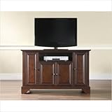 Crosley Furniture LaFayette 48" TV Stand in Vintage Mahogany Finish