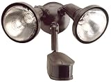 Cooper Lighting MS245R 240 Degree 300W PAR Motion Security Floodlight with Reflectors, Bronze