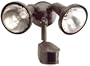 Cooper Lighting MS245R 240 Degree 300W PAR Motion Security Floodlight with Reflectors, Bronze