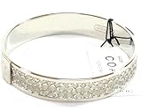 AUTHENTIC COACH 1 2 SIGNATURE BANGLE 94061 (Silver Silver)