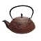 Old Dutch International Cast Iron Prosperity Teapot - Chestnut Brown
