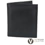The Vegan Collection Men's Black National Bi-fold Wallet