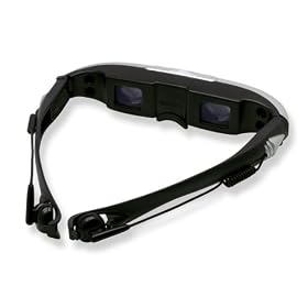 ezVision Video iWear - iPod Video and DVD Movie Sunglasses Goggles/Glasses