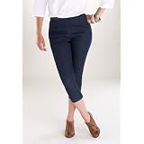 Avenue Plus Size Stretch Denim Capri Jegging 