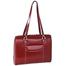 McKleinUSA GLENVIEW 94746 Red Leather Ladies' Laptop Case
