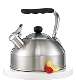 Review Evco International 72110.00 / Creative Home Omega 2-3/4-Quart Teakettle, Brushed Stainless Steel