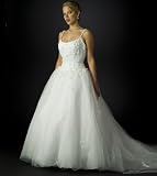 Review   / White Beaded Evening Dress - Prom, Informal Bridal, Wedding, Party, Formal Gown by Sean Collection (B8039) White