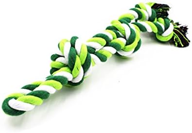Petony Flossy Dental Knots Durable Teething Dog Rope Tug Toy Perfect for Playing Chew Toy
