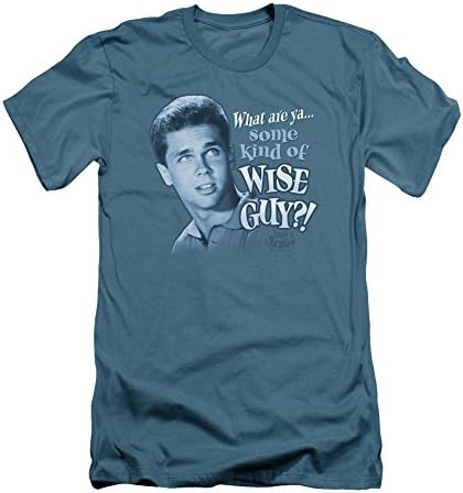 Leave It To Beaver Sitcom Classic TV Series CBS Wise Guy Adult Slim T-Shirt Tee