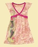 Apple Bottoms - Apple Bottoms Little Girl Ruffle-Trim Babydoll Dress