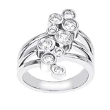 14k White Gold Diamond Right Hand Ring (H/I1, 1 ct. tw.)